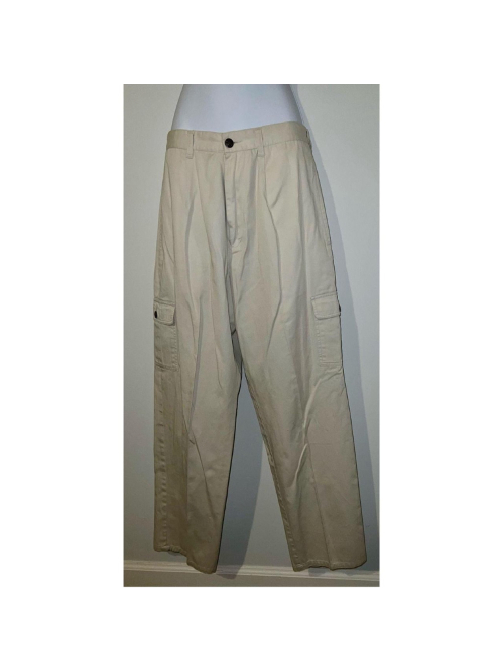Women's VTG Cargo Pants Beige 6 Casual Khaki